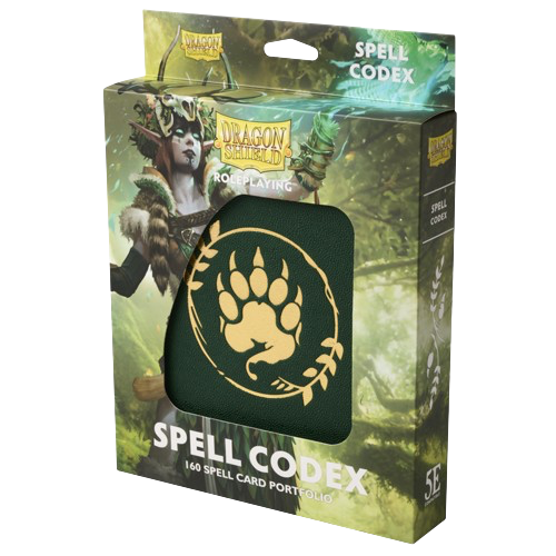 Dragon Shield - Forest Green Spell Codex