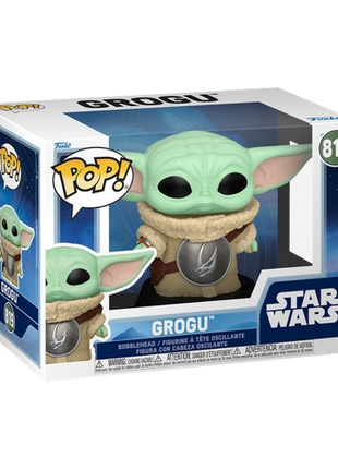 Star Wars - Grogu with Mudhorn Chest Armour #819 Funko Pop!