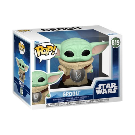 Star Wars - Grogu with Mudhorn Chest Armour #819 Funko Pop!