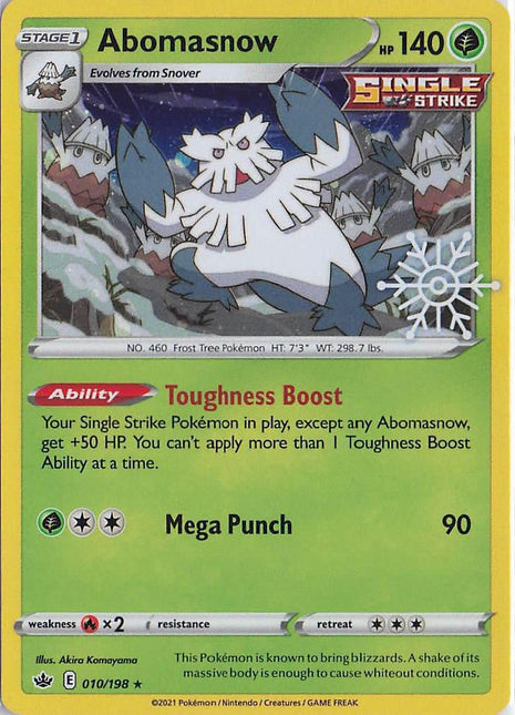 Abomasnow 010/198 (H) (Snowflake)