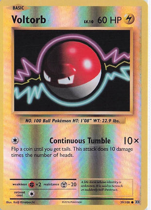 Voltorb LV.10 39/108 (RH)