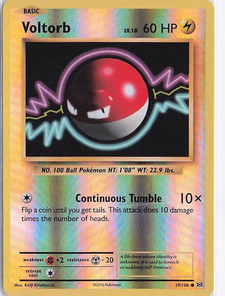 Voltorb LV.10 39/108 (RH)