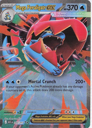 Mega Feraligatr ex 043/217