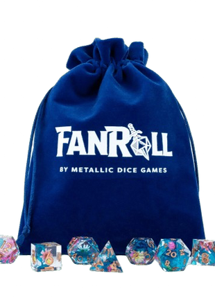 FanRoll - Large Velvet Dice Bag (Assorted)