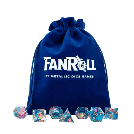 FanRoll - Large Velvet Dice Bag (Assorted)
