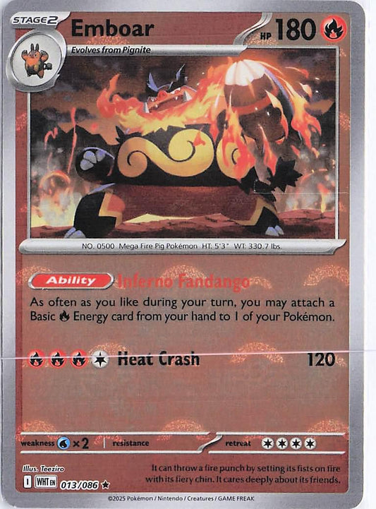 Emboar 013/086 (Pokeball)