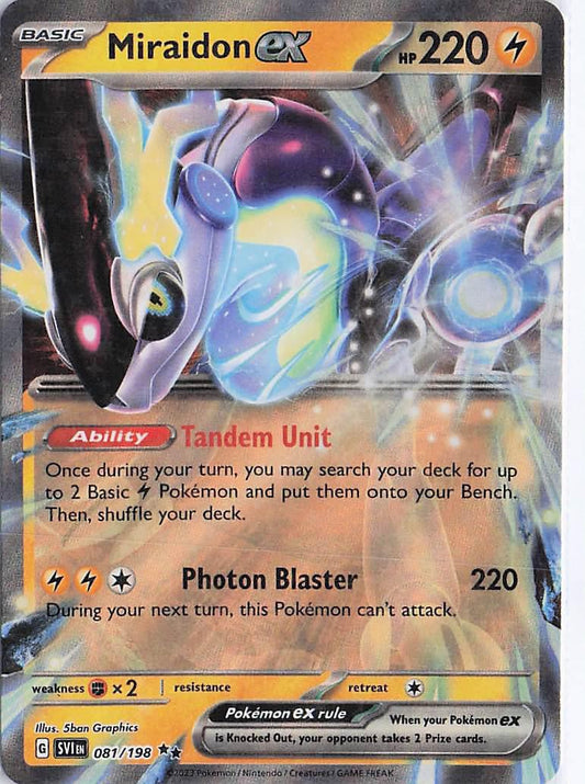 Miraidon ex 081/198