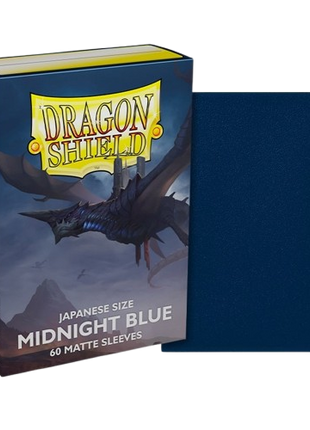 Dragon Shield - Matte Midnight Blue Japanese Sleeves (60)