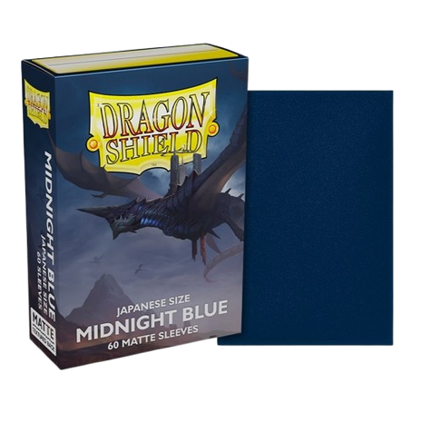 Dragon Shield - Matte Midnight Blue Japanese Sleeves (60)