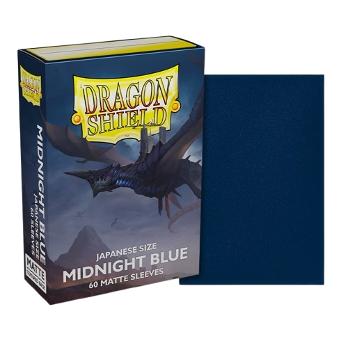Dragon Shield - Matte Midnight Blue Japanese Sleeves (60)