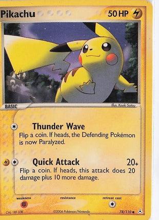 Pikachu 78/110 (D)