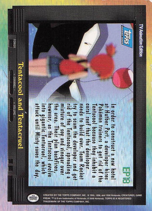EP18 Tentacool and Tentacruel- Topps