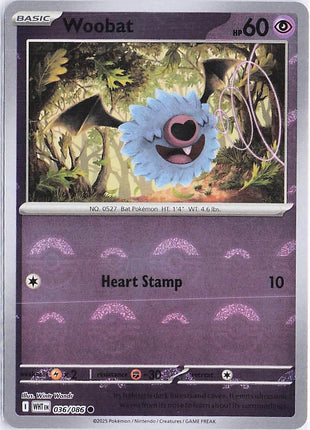Woobat 036/086 (Pokeball Holo)