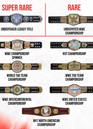 WWE - Series 1: Championship Title Slap Band