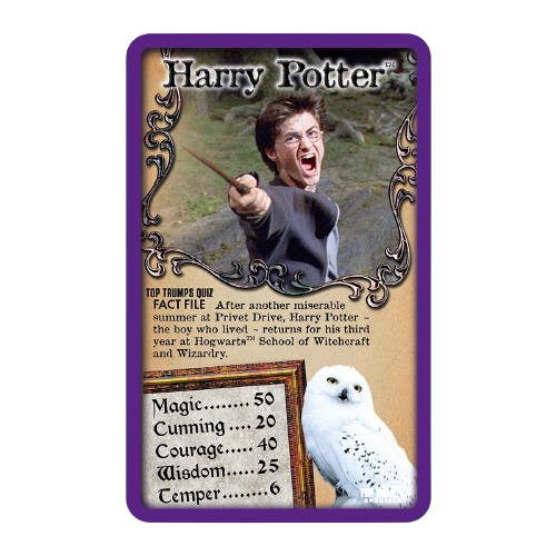 Top Trumps - Harry Potter And The Prisoner of Azkaban