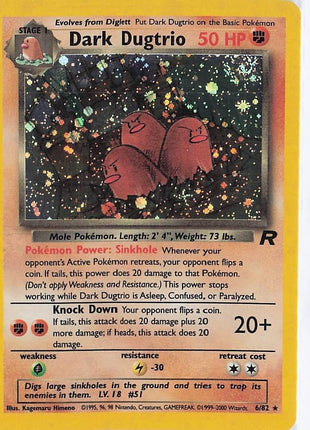 Dark Dugtrio 6/82 (H)