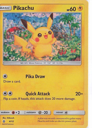 Pikachu 4/12 (H)