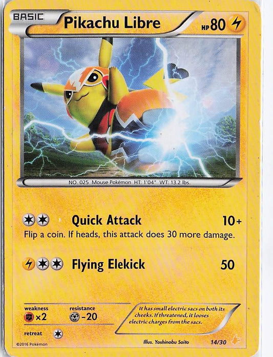 Pikachu Libre 14/30 (D)