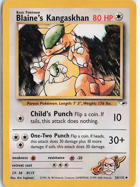 Blaine’s Kangaskhan 36/132