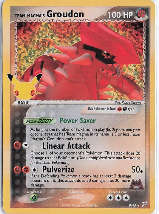 Team Magma’s Groudon 9/95 (H)(S)
