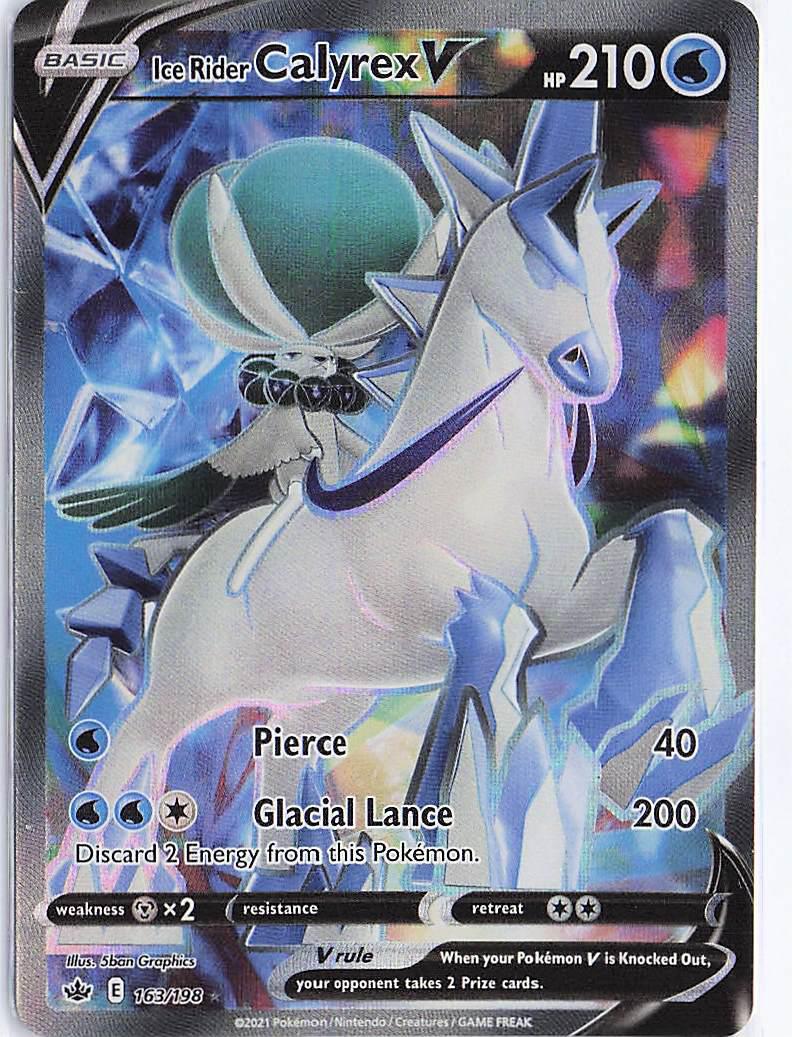 Ice Rider Calyrex V 163/198