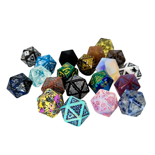 Level Up Dice - Series 3.5 Glyphic Luxury D20 Blind Bag