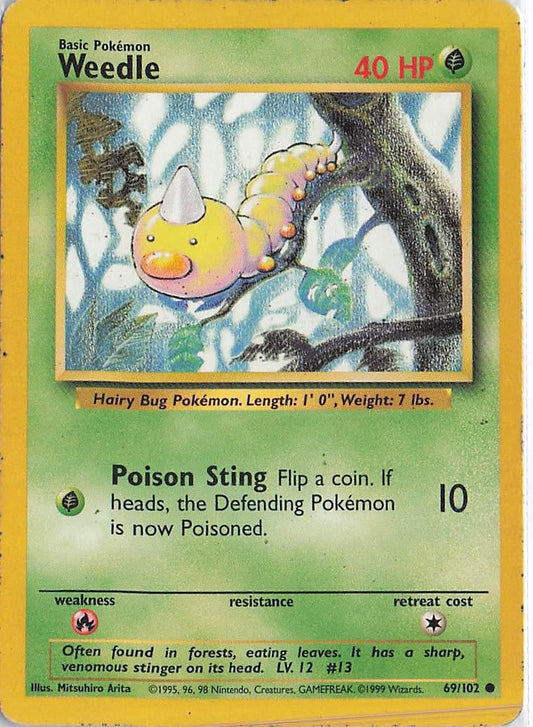 Weedle 69/102