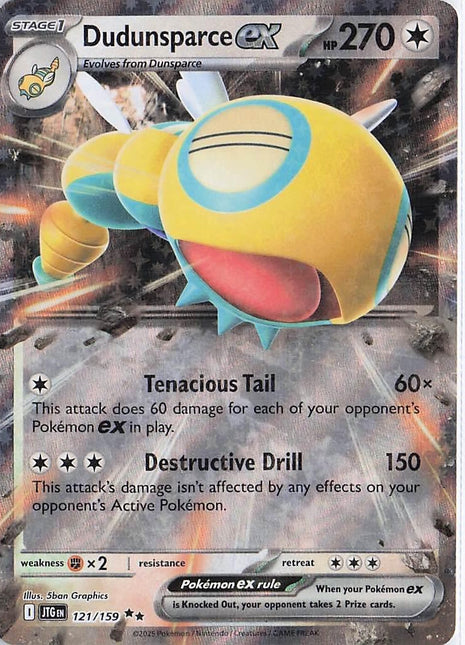 Dudunsparce ex 121/159