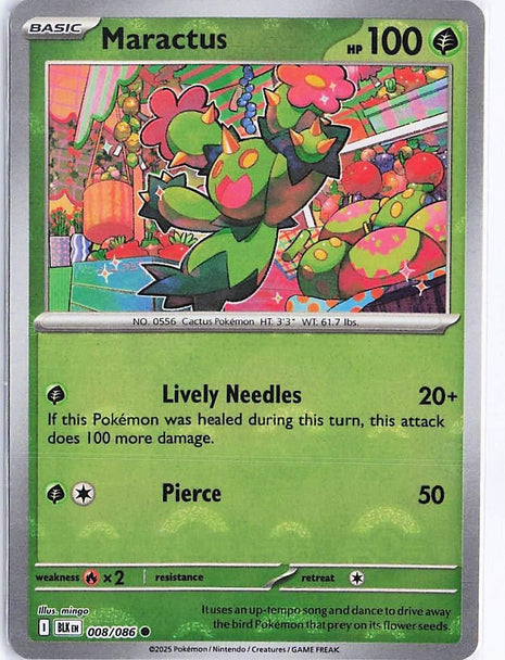 Maractus 008/086 (Pokeball)