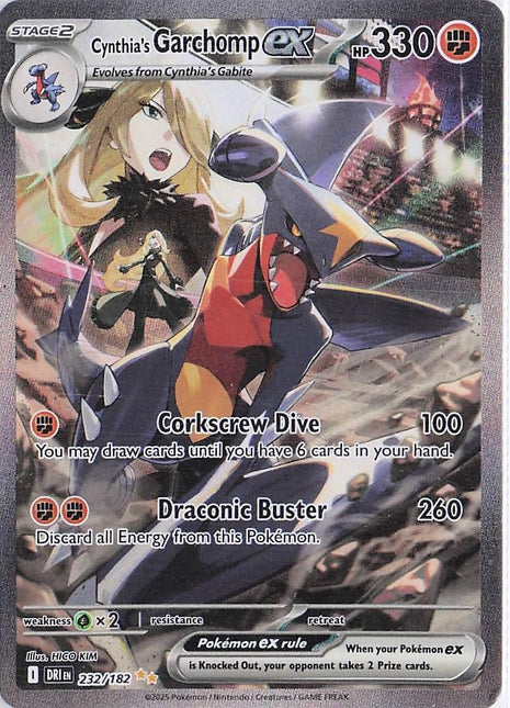 Cynthia’s Garchomp ex 232/182