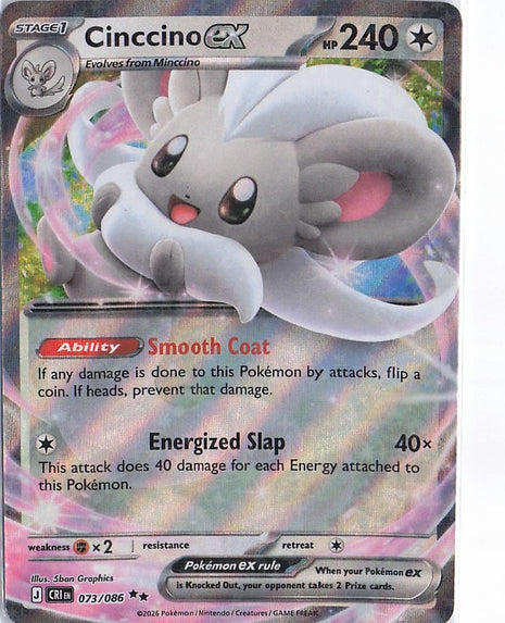 Cinccino ex 073/086