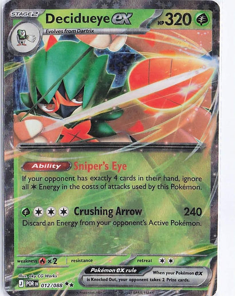 Decidueye ex 012/088