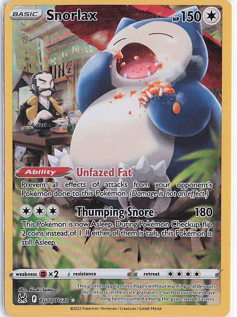 Snorlax TG10/TG30