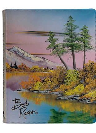 Ultra Pro - Bob Ross Mighty Mountain Lake - 9-Pocket Zippered PRO-Binder