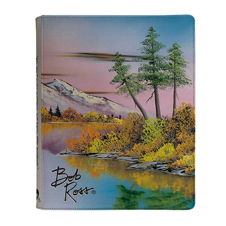 Ultra Pro - Bob Ross Mighty Mountain Lake - 9-Pocket Zippered PRO-Binder