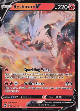Reshiram V 024/195
