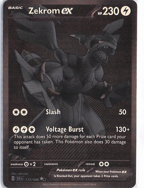Zekrom ex 172/086