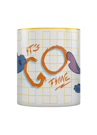 Lilo & Stitch - Stitch & Scrump Coloured Inner and Handle Ceramic Mug