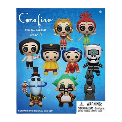 Coraline - Series 3: 3D Character Bag Clip Blind Bag