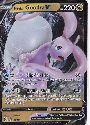 Hisuian Goodra V 135/196