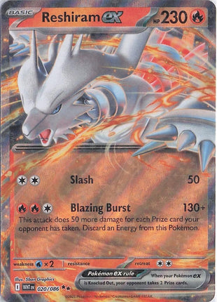 Reshiram ex 020/086