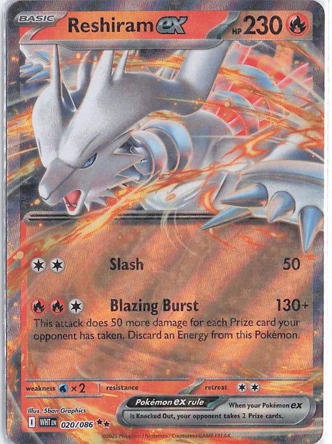 Reshiram ex 020/086