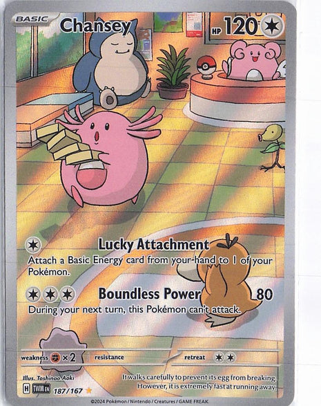 Chansey 187/167