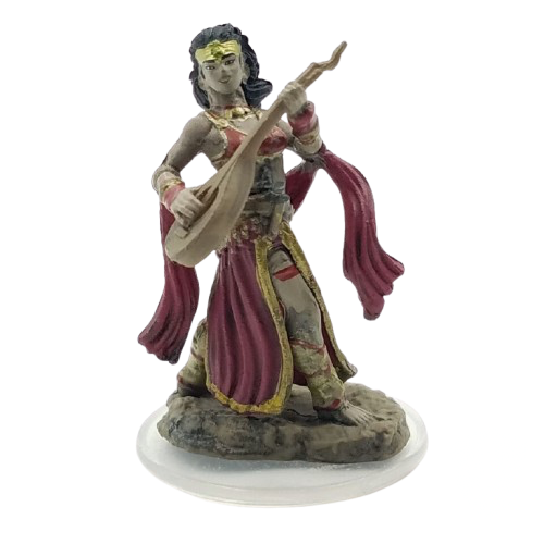 Pathfinder Battles - Female Human Bard Premium Painted Figure