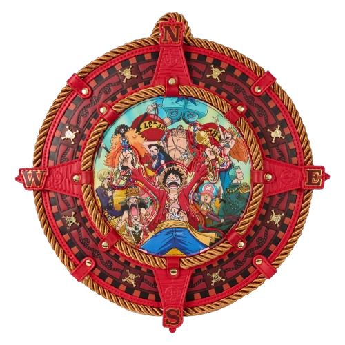 Loungefly - One Piece Cast Compass Mini Backpack