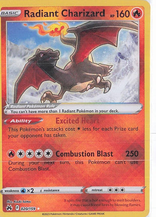 Radiant Charizard 020/159