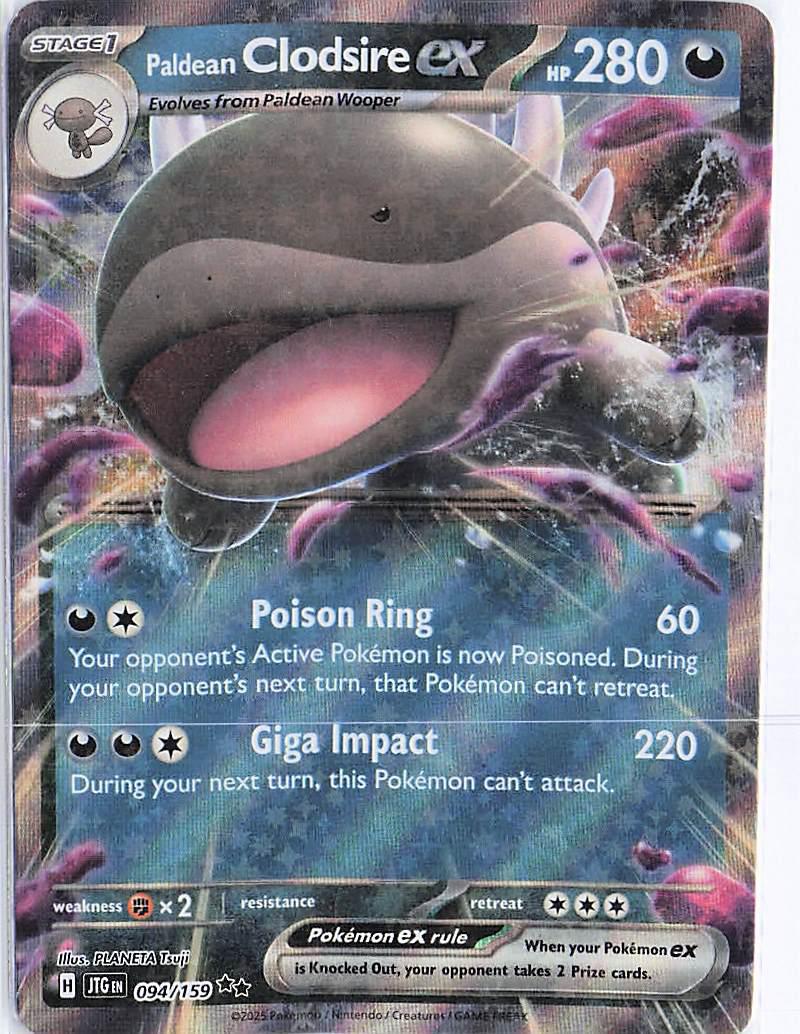 Paldean Clodsire ex 094/159
