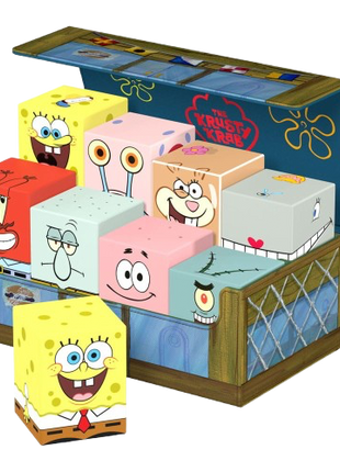 Squaroes - Spongebob Squarepants: Krusty Krab Collectors Case