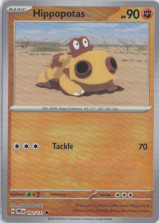 Hippopotas 052/131 (Pokeball)