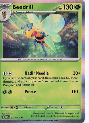 Beedrill 015/165 (H)